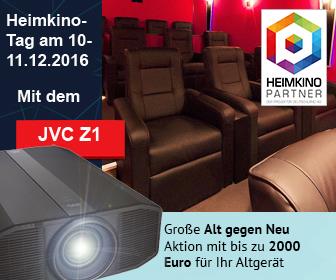 10.12 – 11.12.2016 – Heimkino Tage in Büdingen (Großraum Frankfurt) JVC DLA-Z1 und Sony VPL-VW550ES im Direktvergleich